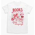 Valentines Book Lover Romance Books Are My Love Language Unisex T-Shirt Valentines Book Lover Romance Books Are My Love Language Unisex T-Shirt