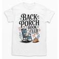 Vintage Reader Author Country Aesthetic Back Porch Book Club Unisex T-Shirt