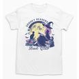 Vintage Sexy Witch Spooky Readers Book Lover Club Halloween Unisex T-Shirt