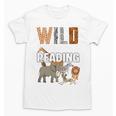 Wild About Reading Book Reader Book Nerd Book Reading Lover Premium Tri-Blend Unisex T-Shirt