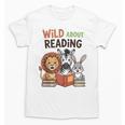 Wild About Reading Zoo Animals For Bookworm Book Reader Unisex T-Shirt