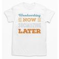 Woodworking Now Minimal Socializing Introvert Vintage Unisex T-Shirt Woodworking Now Minimal Socializing Introvert Vintage Unisex T-Shirt