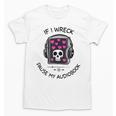 If I Wreck Pause My Audiobook Lover Reader Book-Club Women Unisex T-Shirt If I Wreck Pause My Audiobook Lover Reader Book-Club Women Unisex T-Shirt