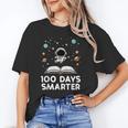 100 Days Smarter Astronaut Book 100th Day Girls Kids Women Unisex T-Shirt