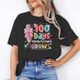 100th Day Of School Teacher Women Floral Books Unisex T-Shirt 100th Day Of School Teacher Women Floral Books Unisex T-Shirt