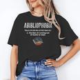 Abibliophobia Pupil Reading Bookworm Tees Reader Unisex T-Shirt