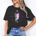 Ace Pride Book With Stars Moons And Magic Hand Unisex T-Shirt