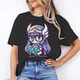 Adorable Book Lover Valkyrie With Reading Glasses Cute Unisex T-Shirt