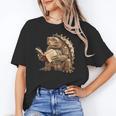 Alligator Snapping Turtle Reading A Book Unisex T-Shirt Alligator Snapping Turtle Reading A Book Unisex T-Shirt