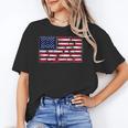 America US Flag Books Library Reading For Book Lover Reader Unisex T-Shirt