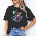 Astronaut Reading Book In Space Books Lover Bookworm Unisex T-Shirt Astronaut Reading Book In Space Books Lover Bookworm Unisex T-Shirt