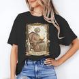The Aunt Tarot Card Women Skeleton Aunty Book Lover Unisex T-Shirt