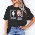 Back To School Library Unicorn Book Lover School Librarian Unisex T-Shirt