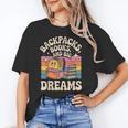 Backpacks Books And Big Dreams Cute Back To School Unisex T-Shirt