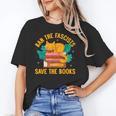 Ban The Fascist Save The Books For a Book Fan Unisex T-Shirt