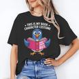 This Is My Book Character Costume Cute Pigeon Kids Reading Unisex T-Shirt This Is My Book Character Costume Cute Pigeon Kids Reading Unisex T-Shirt
