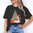 Book Christmas Tree Bookworm Gingerbread Man Snowman Reading Unisex T-Shirt Book Christmas Tree Bookworm Gingerbread Man Snowman Reading Unisex T-Shirt