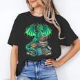 Book Dragon Reading Fantasy Unisex T-Shirt