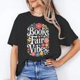 Book Fair Vibes Groovy 70s Retro School Librarian Unisex T-Shirt Book Fair Vibes Groovy 70s Retro School Librarian Unisex T-Shirt