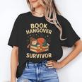 Book Hangover Survivor Reading Humor Librarian Bibliophiles Unisex T-Shirt