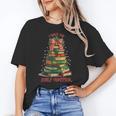 Book Lover Christmas Tree I Have No Shelf Control Unisex T-Shirt