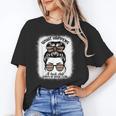 Book Lover What Happens At Book Club Stays Messy Bun Girls Unisex T-Shirt