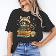 Book Lover Racoon Reading Bookish Library Read Books Be Kind Unisex T-Shirt