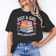 Book Nerd Just A Girl Who Loves Books Literary Enthusiast Unisex T-Shirt Book Nerd Just A Girl Who Loves Books Literary Enthusiast Unisex T-Shirt