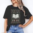 Book Reading Ugly Christmas Unisex T-Shirt