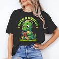 Book A Saurus Bookasaurus Dinosaur Book Girls Boys Toddler Unisex T-Shirt