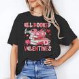 All Booked For Valentines Book Coffee Teacher Women Unisex T-Shirt All Booked For Valentines Book Coffee Teacher Women Unisex T-Shirt