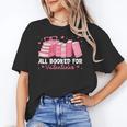 All Booked For Valentines Couple Bookworms Valentine’s Day Unisex T-Shirt