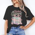 All Booked For Valentines Stacked Books Unisex T-Shirt