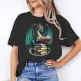 Books Dragon Reading Book Lover Unisex T-Shirt