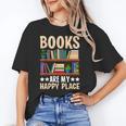 Books Are My Happy Place Unisex T-Shirt