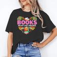 Books Are My Love Language Valentine's Day Reading Lover Unisex T-Shirt Books Are My Love Language Valentine's Day Reading Lover Unisex T-Shirt
