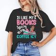 I Like My Books Spicy Coffee ICY Unisex T-Shirt