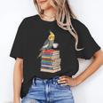 Bookworm Cockatiel Bird Reading Books Drinking Coffee Lover Unisex T-Shirt Bookworm Cockatiel Bird Reading Books Drinking Coffee Lover Unisex T-Shirt