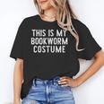 This Is My Bookworm Costume Halloween Easy Book Reading Unisex T-Shirt This Is My Bookworm Costume Halloween Easy Book Reading Unisex T-Shirt