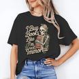 I Buy Books Like I'm Immortal Reader Meme Graphic Unisex T-Shirt