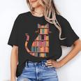 Cats Reading Books Librarian Library Readers Unisex T-Shirt