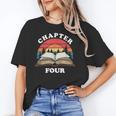 Chapter Four Book Reading 4th Birthday 4 Year Old Unisex T-Shirt Chapter Four Book Reading 4th Birthday 4 Year Old Unisex T-Shirt