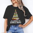 Christmas Book Tree All Booked For Xmas Unisex T-Shirt