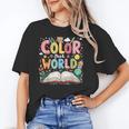 Color Our World Book Reading Program 2026 Summer Unisex T-Shirt