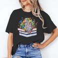 Color Our World Summer Reading 2025 Cute Book Wildflowers Unisex T-Shirt