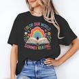 Color Our World Summer Reading 2025 Rainbow Art Book Unisex T-Shirt