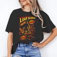 Comic Book Superhero Fall Season Leaf Blower Unisex T-Shirt