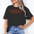 Constant Reader Fan Of Horror Suspense Books Bibliophile Unisex T-Shirt Constant Reader Fan Of Horror Suspense Books Bibliophile Unisex T-Shirt