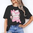 Coquette Reading Book Lover Pink Bow Bookish Mom & Daughter Unisex T-Shirt Coquette Reading Book Lover Pink Bow Bookish Mom & Daughter Unisex T-Shirt