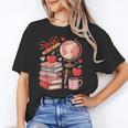 Coquette Teacher School Supplies Bows Books Globe Apple Cute Unisex T-Shirt Coquette Teacher School Supplies Bows Books Globe Apple Cute Unisex T-Shirt